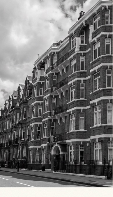 Victorian mansion block